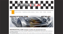 Desktop Screenshot of despiecetotal.com